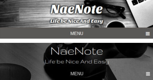 NaeNoteのヘッダーデザイン